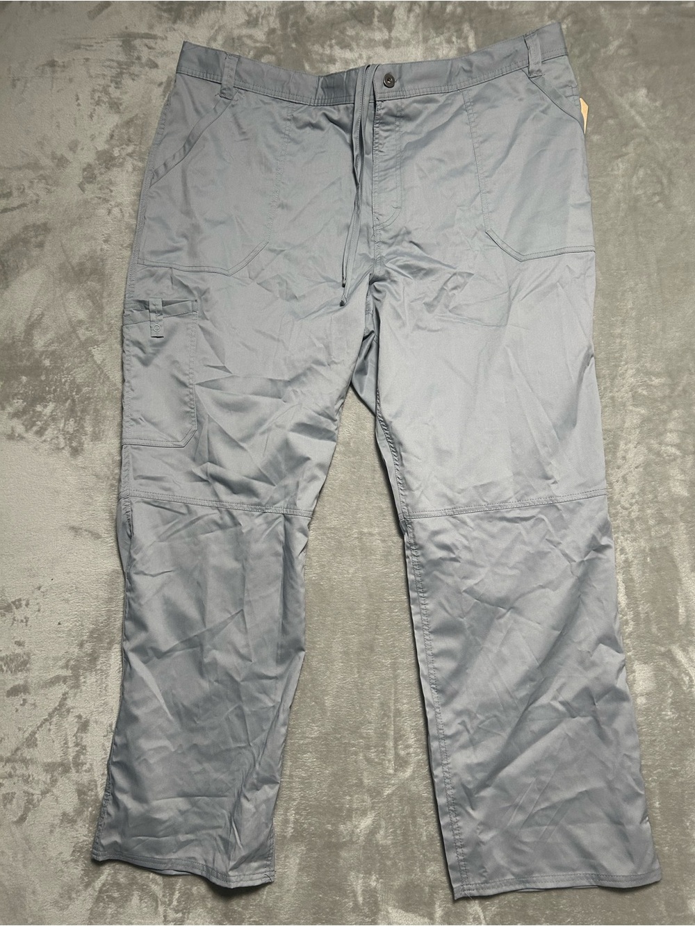 Cherokee Revolution Modern Nursing Scrub Pants Men’s 2XL Gray